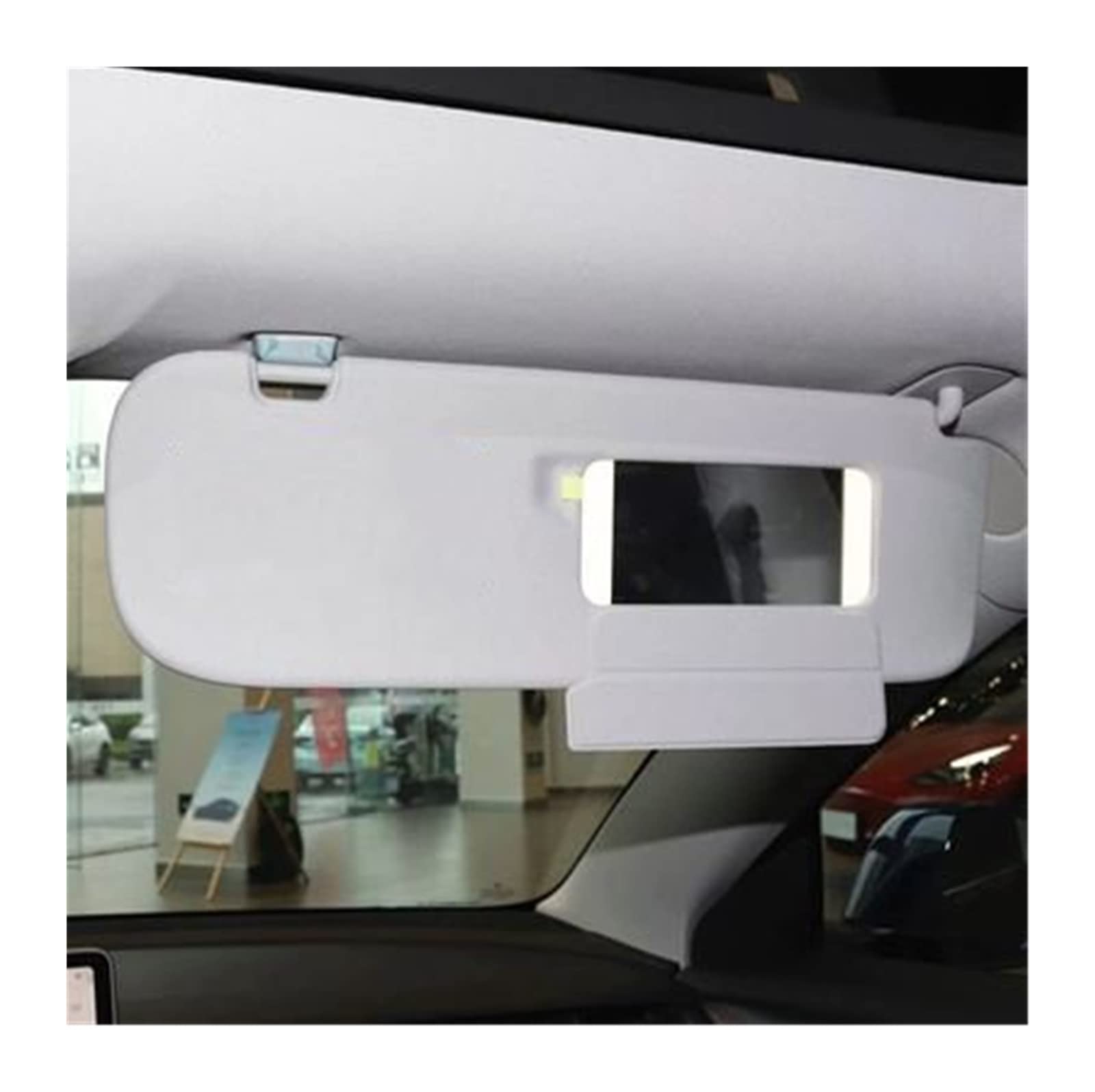Windshield Sun Visor Car Inner Sun visor For Tesla For Mod 3 For Mod Y Interior Left Right Vanity Mirror Sun Visor Assembly (Size : Style 6)