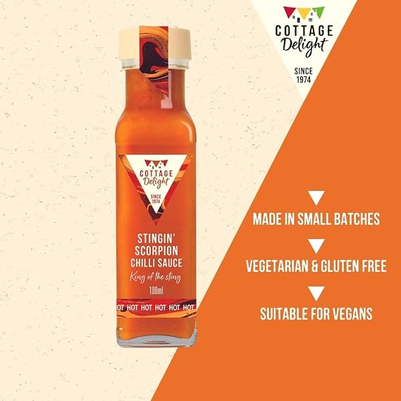 Stingin’ Scorpion Chilli Sauce 100ml