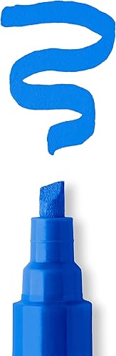 Miniatura 9 de Craft Smart - Juego de marcadores de tiza clásicos  Bolígrafos de tiza borrables sin polvo para pizarras, ventanas, pizarras y vidrio, 1 paquete