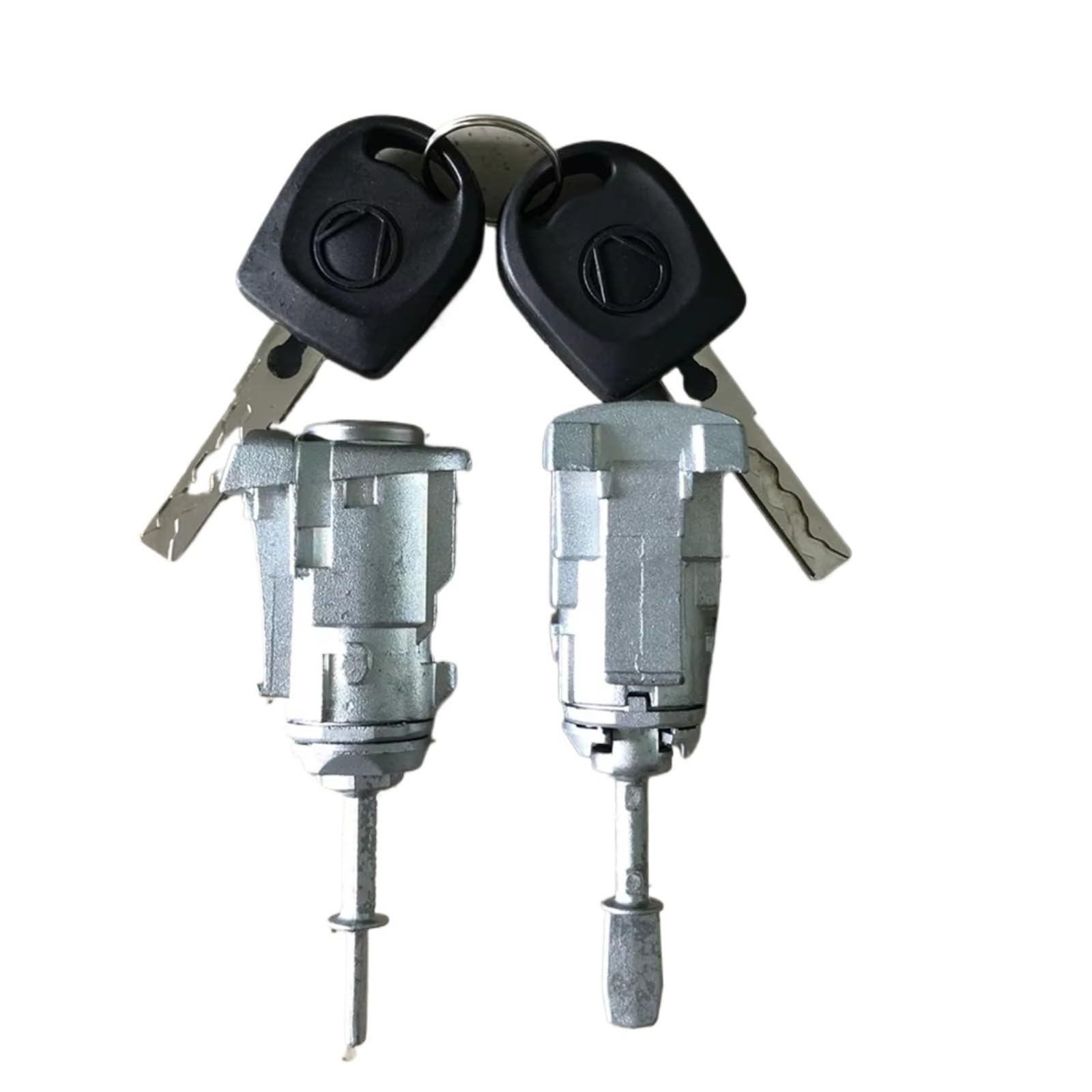 Qaliydfd One Color Ignition Lock Cylinder Compatible With A6 1997-2004 Door Lock Cylinder Barrel 2 Keys Kit 604837167 604837168 Auto Accessories