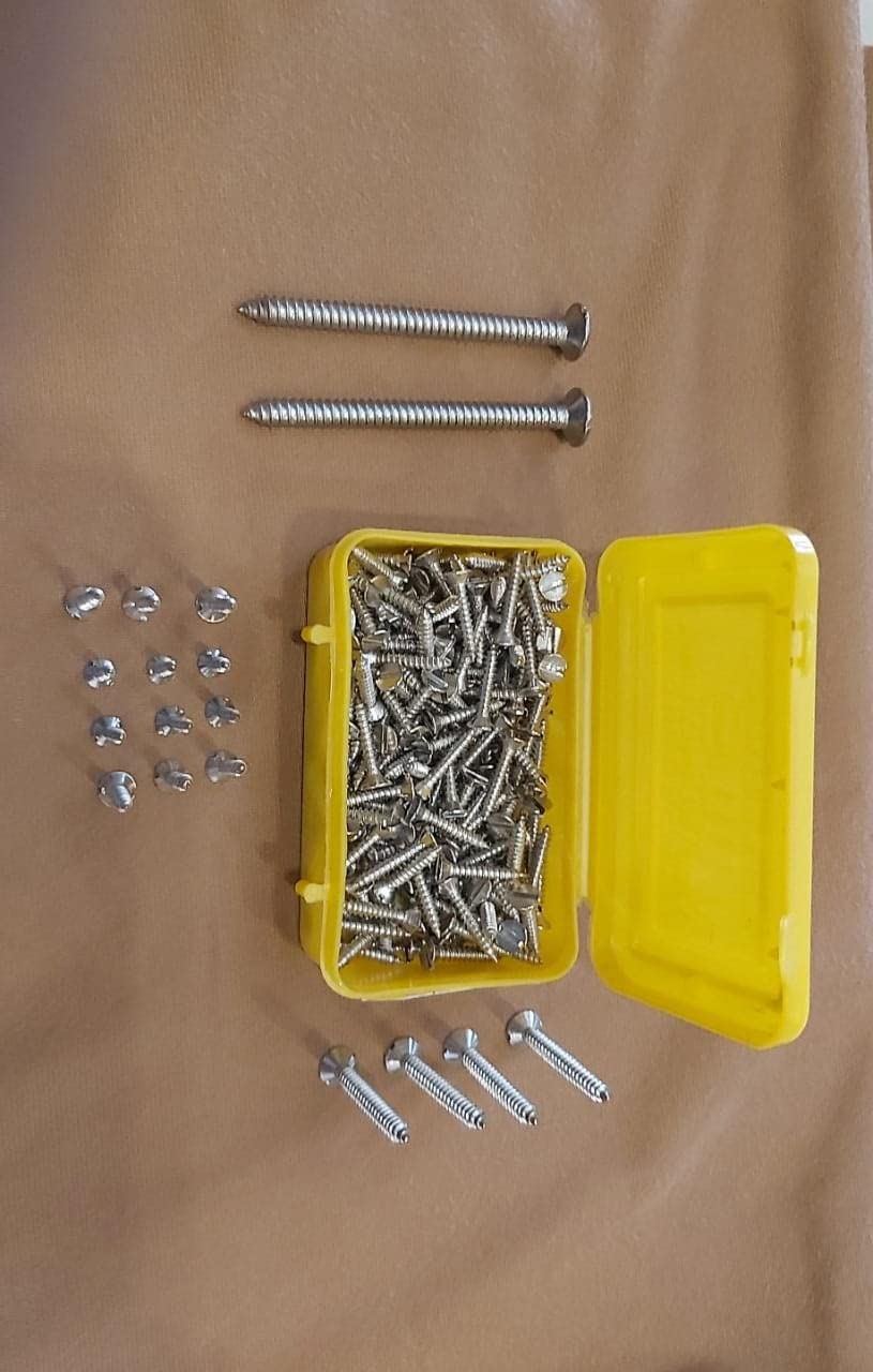 Lms-325 Omni or shark Stainless Screw CSK Slotted Self Tapping Screw In pack of 200 pcs in different sizes (4x19) (B0B87VHGVR) Amazon Price History, Amazon Price Tracker