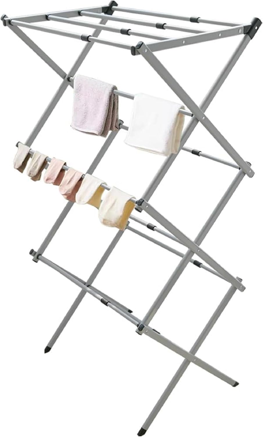 Ram® 3 Tier Foldable Clothes Airer Dryer Washing Clothes Airer Dryer