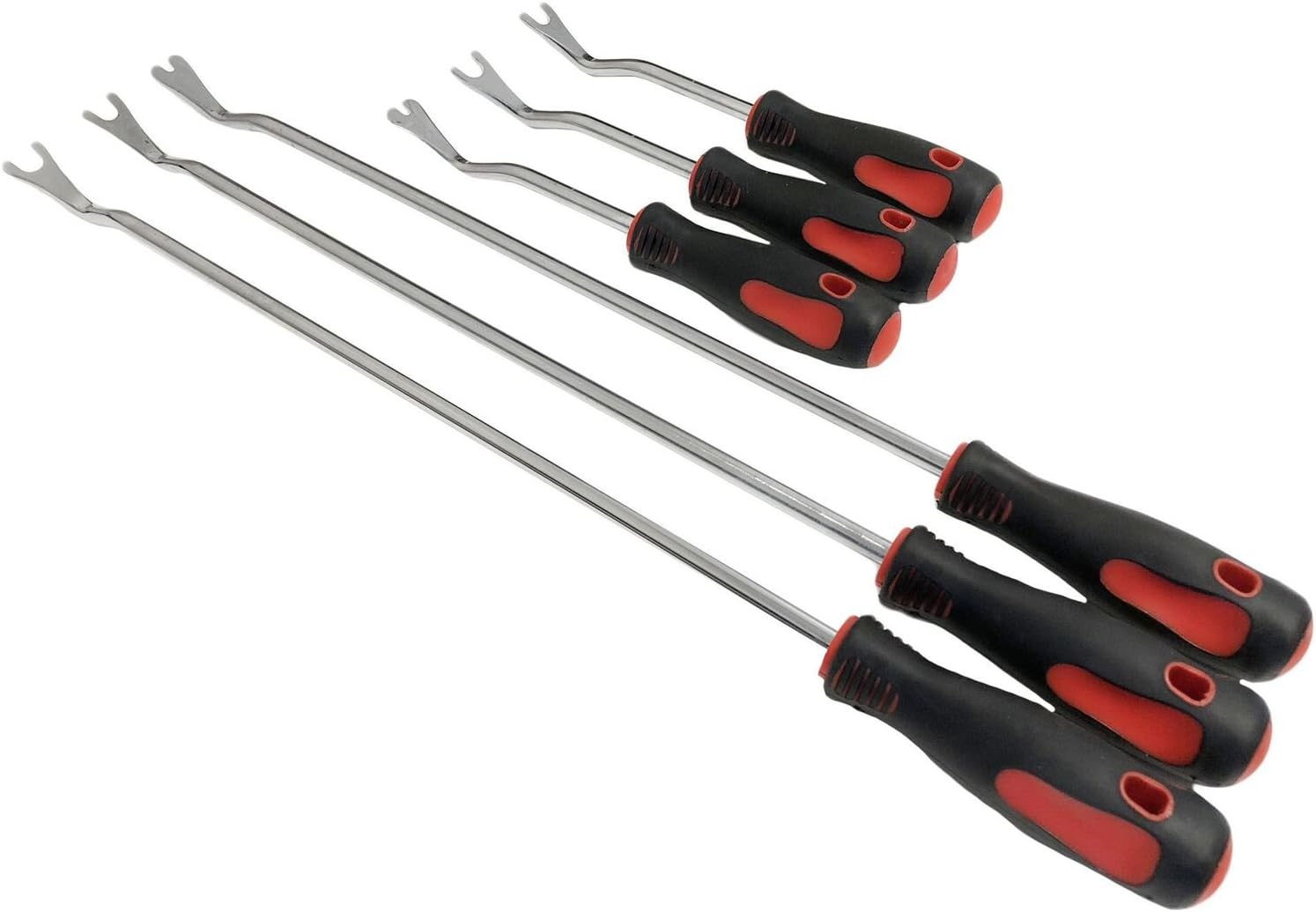 6-Piece Car and Truck Door Long and Short Arm Panel Prys and Trim Remover Set