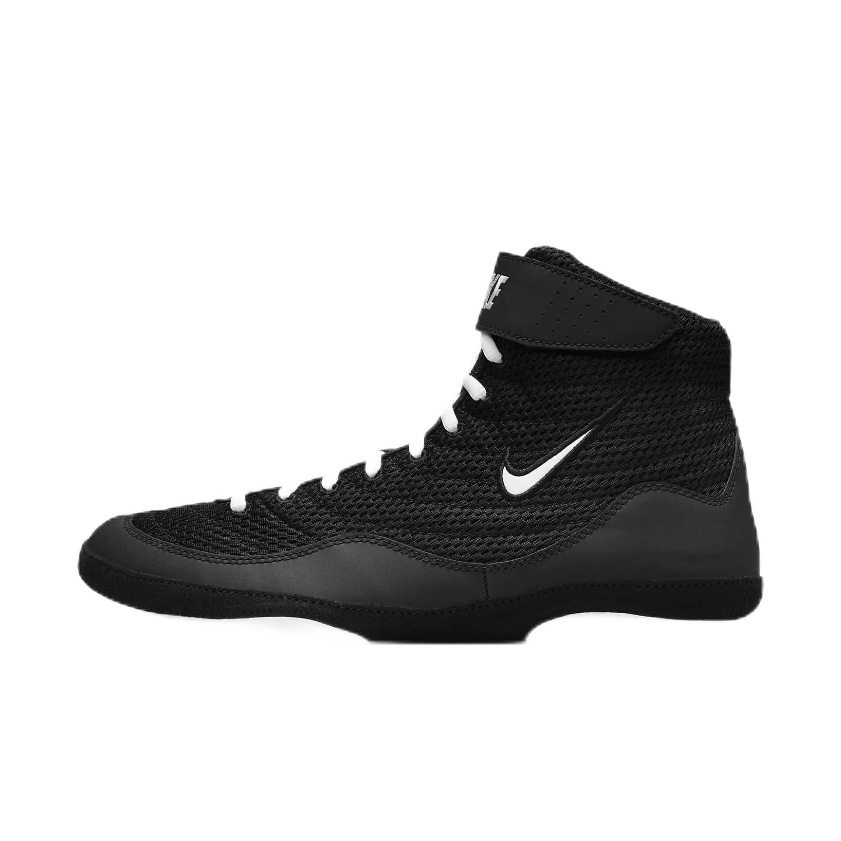 Nike Inflict - Zapatos de lucha libre (325256-006, negro/blanco/blanco)
