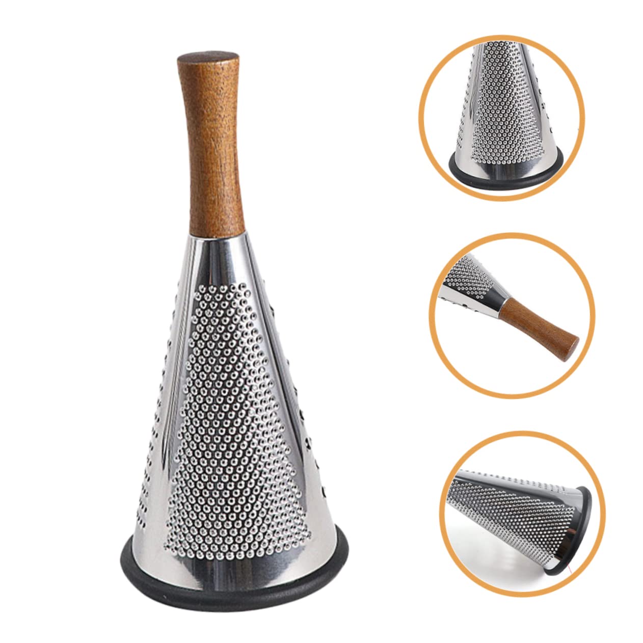 Cabilock Manual Cheese Grater Multipurpose Kitchen Gadget Portable Grater for Cheese Vegetables and Fruits and Rustproof for Home and Restaurant Use