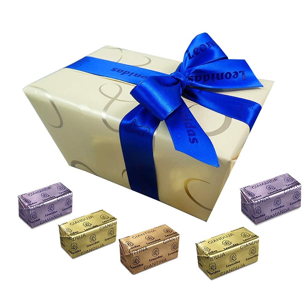 Leonidas Pralines, 24 Milk Chocolate Gianduja Assorted Belgian Gift Box