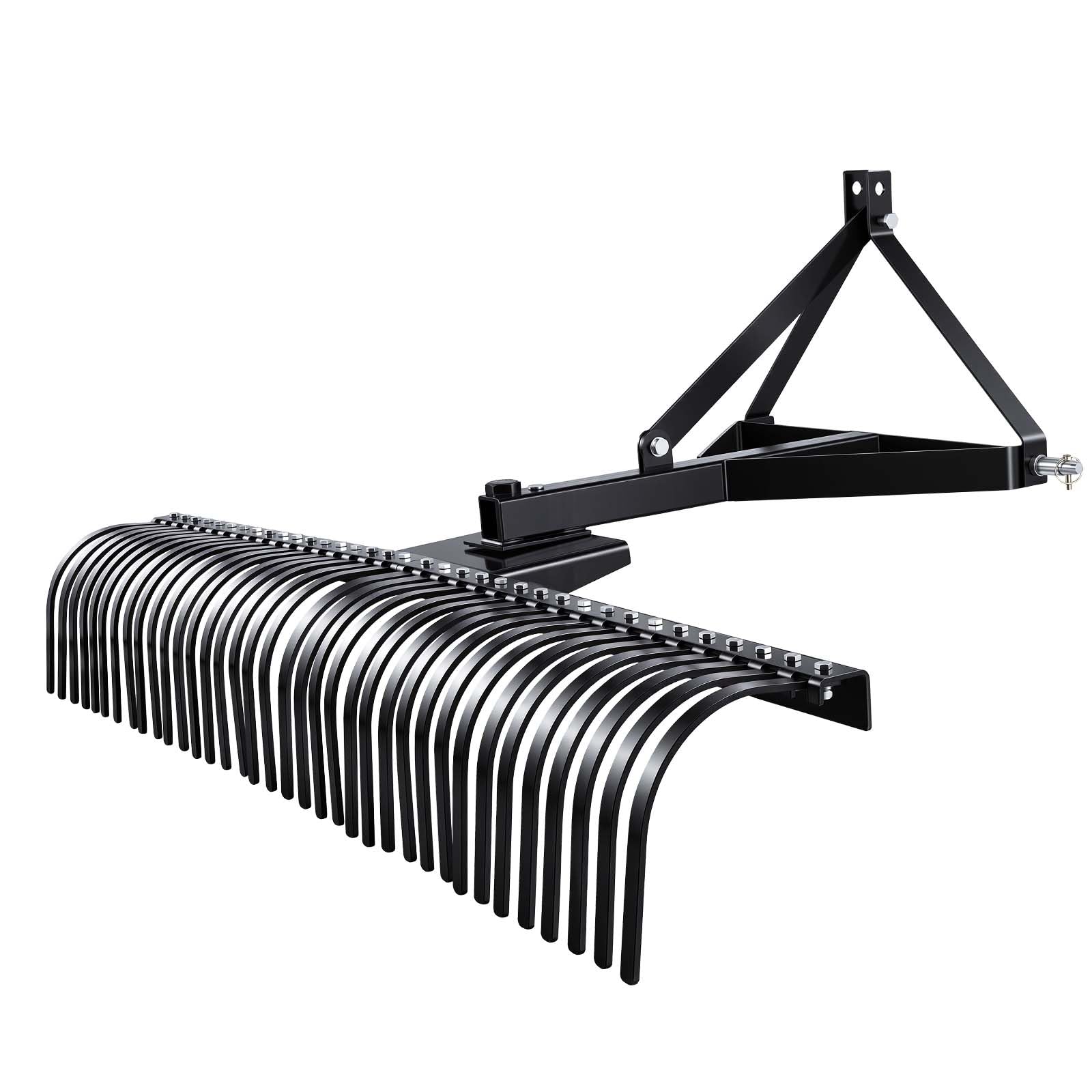 VEVOR Scarificateur Tracté 183 cm Râteau Scarificateur à Remorquer