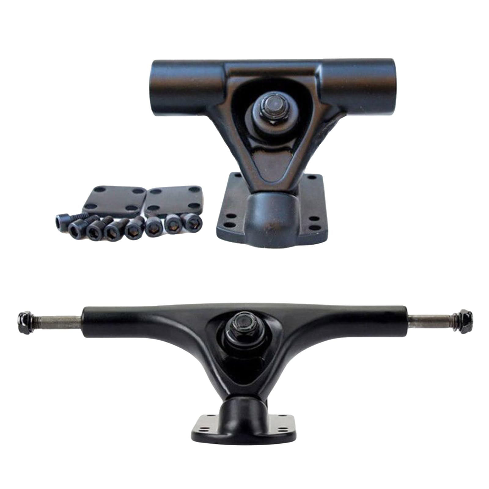 Planche à roulettes électrique puissante avec cadre en alliage d'aluminium et magnésium pour améliorer la stabilité et l'assemblage facile Assemblage facile Skateboard Truck