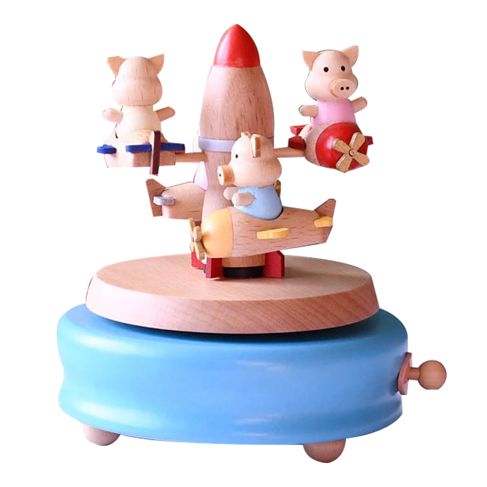 Pozytywka, pozytywka dla dzieci | Pozytywki Candy House dla dziewczynek,Drewniana pozytywka, kreatywna retro obrotowa pozytywka, wi?teczne prezenty urodzinowe, ozdoba pozytywki do dekoracji