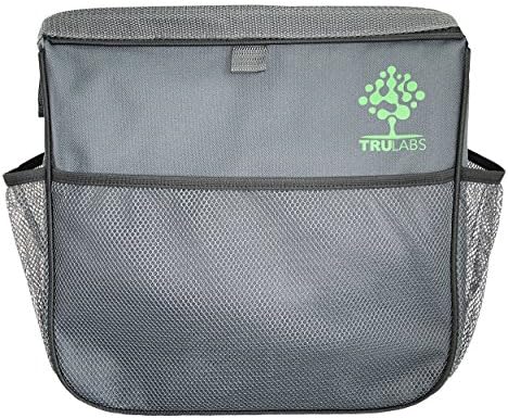 TruLabs Car Garbage Can - Auto Trash Bag for Litter, Univeral Leakproof Waterproof Car Container and Organizer