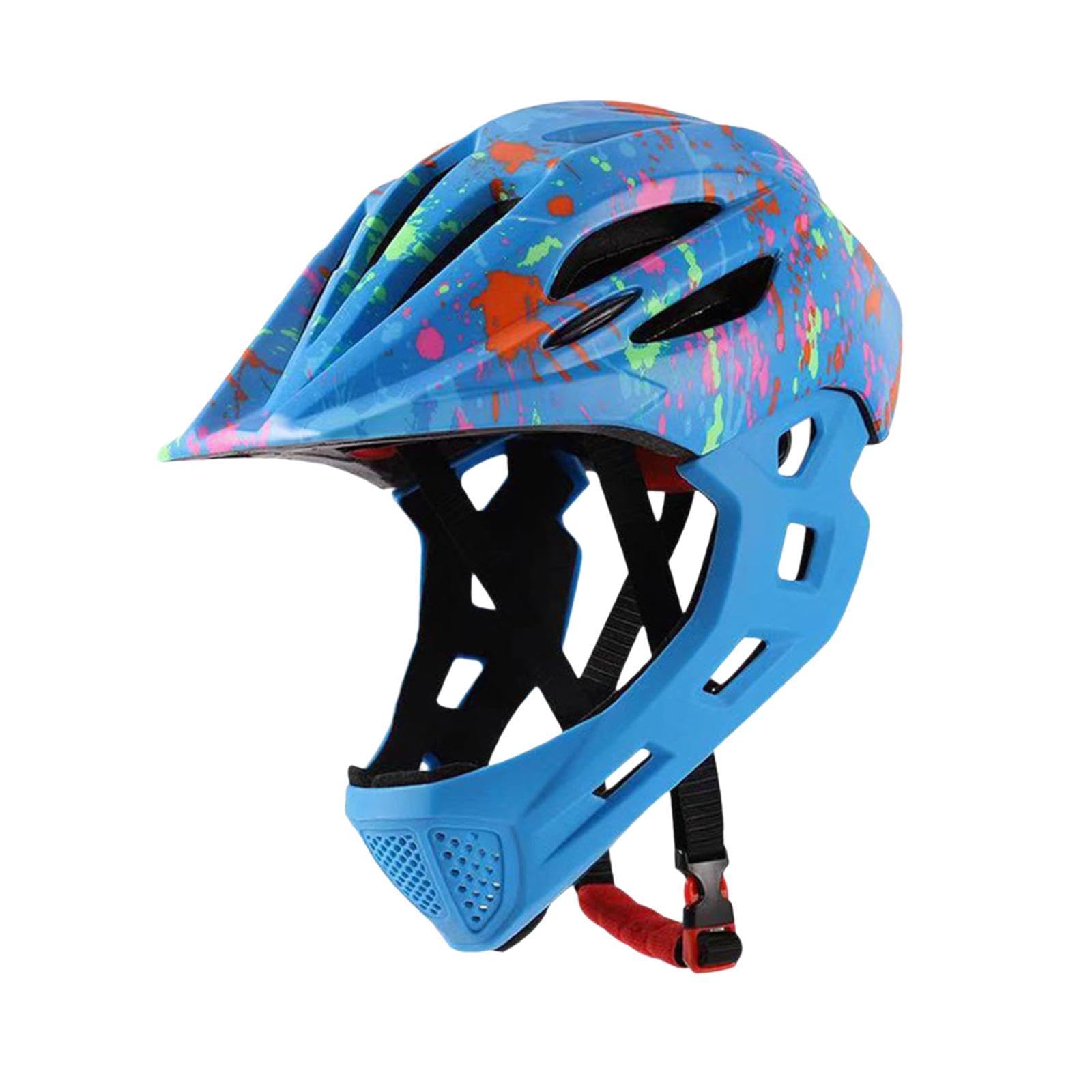 Dziecięcy kask rowerowy dziecięcy kask rowerowy do jazdy na deskorolce wspinaczka skałkowa jazda na rowerze niebieski