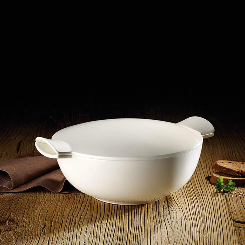 Villeroy & Boch Soup Passion Soupière pour 4 personnes, Porcelaine Premium, Blanc,32 x 26 x 10 cm