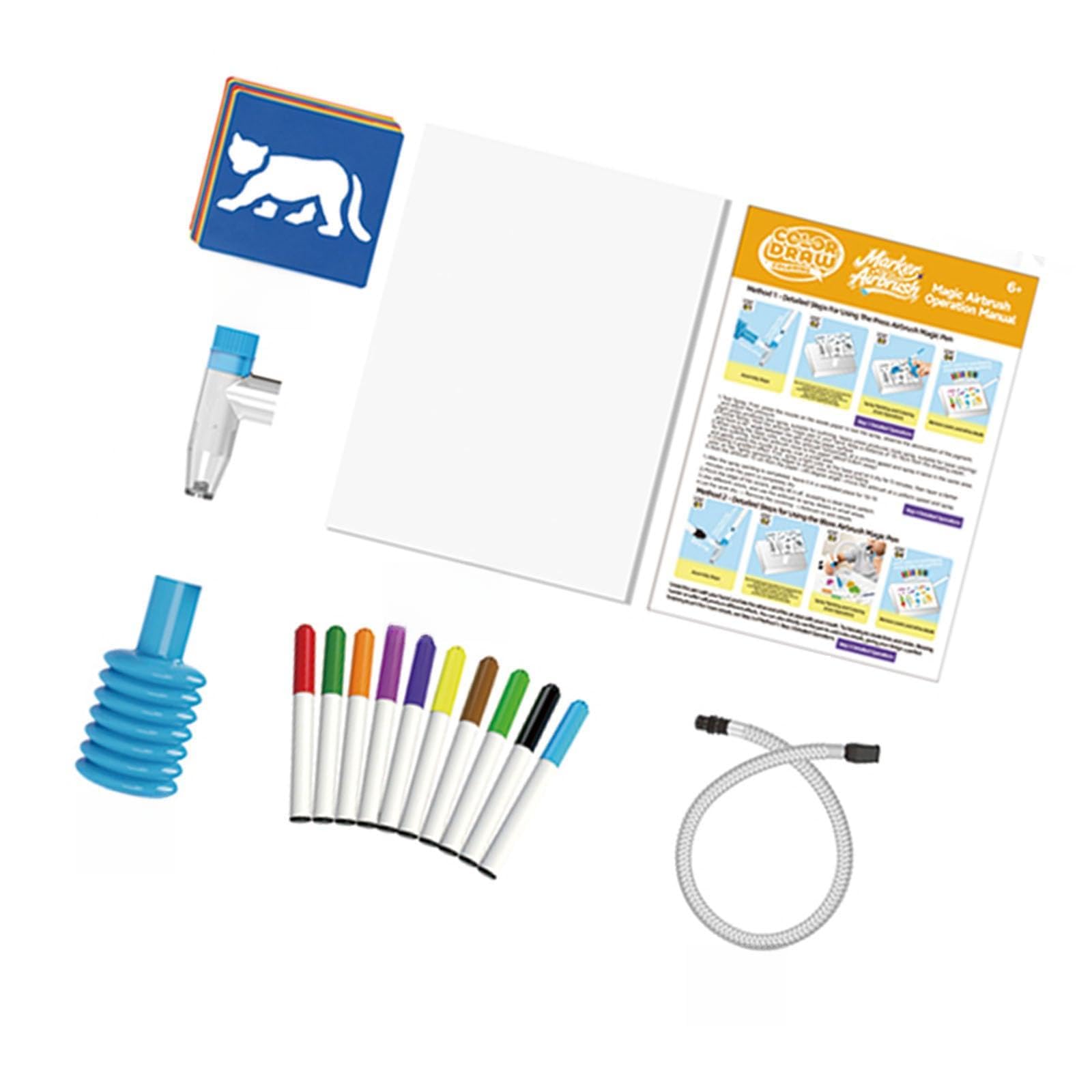 Hzbb C Hildrens Watercolor Painting Set Easy To Use Washable Paint For Reative Play And Learning Interactive Painting Activities