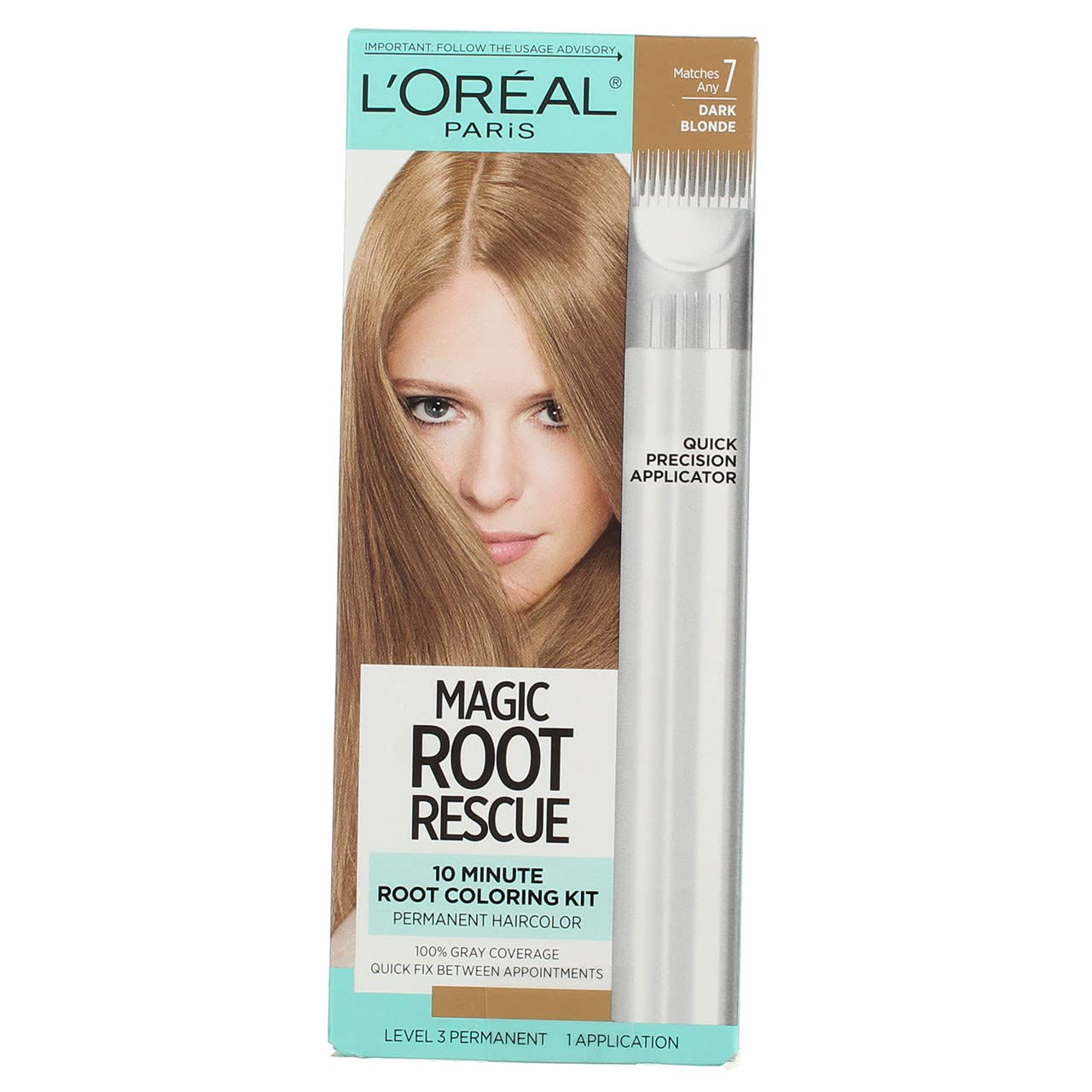 L'Oreal Paris Root Rescue Root Coloring Kit 7 Dark Blonde