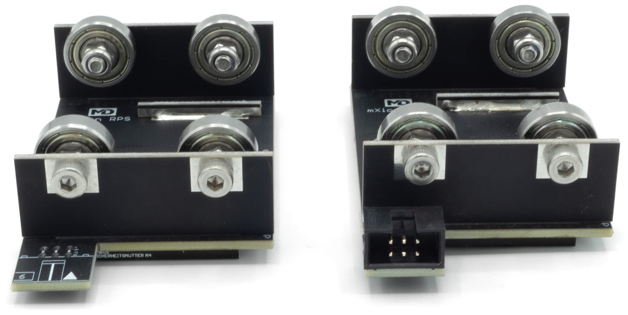 Rollenprüfstand Set mit Geschwindigkeits-Sensor und LED-Beleuchtung - Hochwertige Edelstahlrollenlager - Gartenbahn Spur G Zubehör