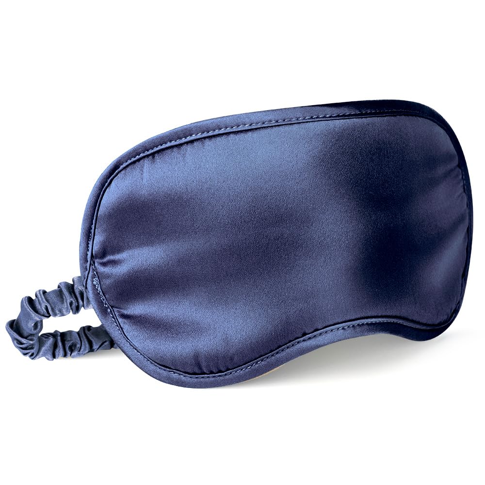 LULUSILK 100% Mulberry Silk Sleep Eye Mask for Sleeping Women and Men, Pink — Amazon image 14