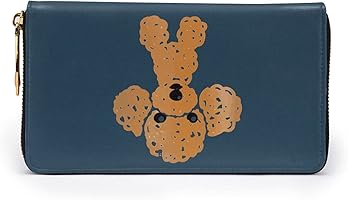 Amazon | かわいいトイプードルロゴ入り 財布 レディース 長財布 本革