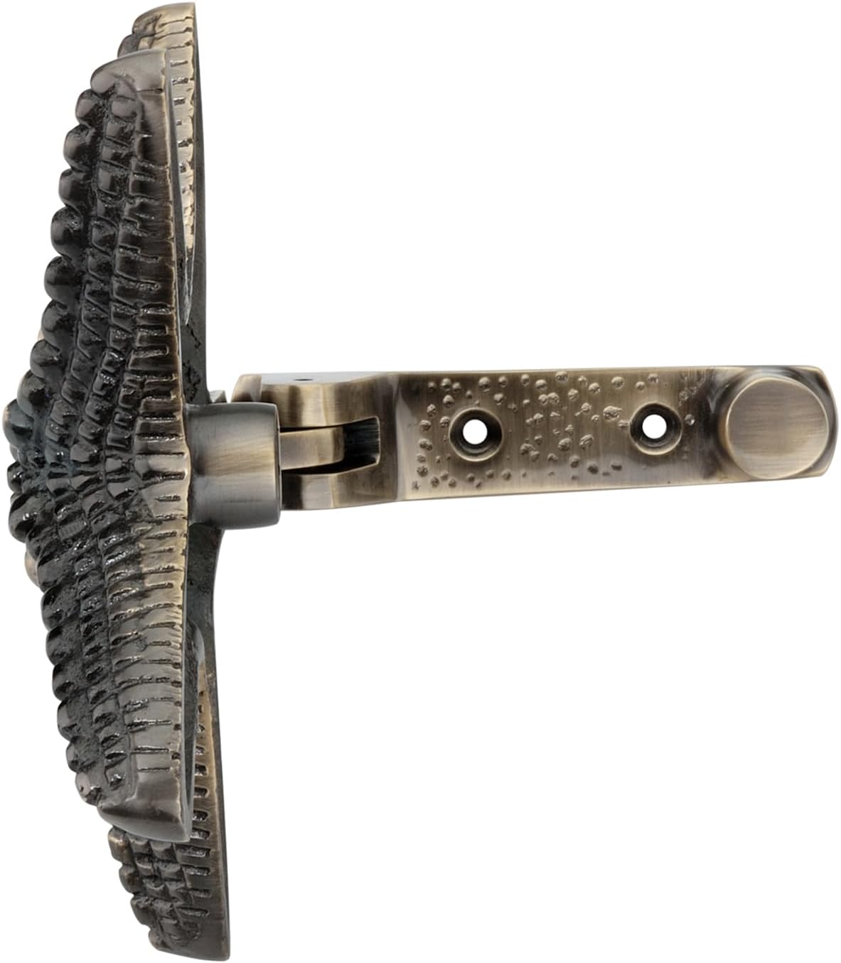 Infinity Decor Vintage Style 6” Starfish Door Knocker in Antique Brass Finish for Front Door Furniture