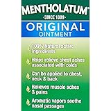 Mentholatum Original Ointment Soothing Relief, Aromatic Vapors - 1 oz (Pack of 2)