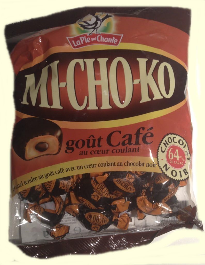 Mi-Cho-Ko Dark Chocolate Covered Caramels With Coffee Filling - 230 Grams