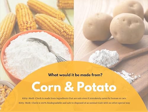 Miniatura 8 de PETJOA Kitty-Medi-Check Kit de prueba de salud de orina de gato, fácil monitoreo en casa, 100% ecológico - (Hematuria 7.41 oz7.4 onzas) 100%