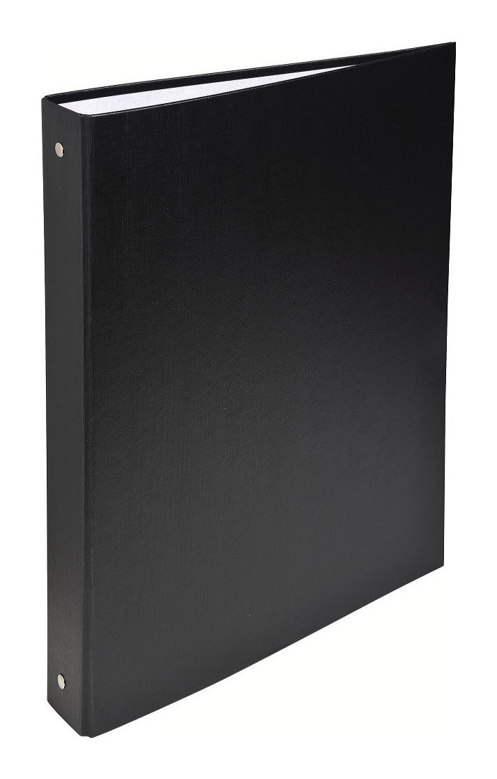Exacompta - réf. 51371E - Carton de 20 classeurs rigide en PP - 4 anneaux ronds diamètre 30 mm - Dos 40 mm - Dimensions extérieures : 32 x 26 cm - Format à classer A4 - Coloris : noir