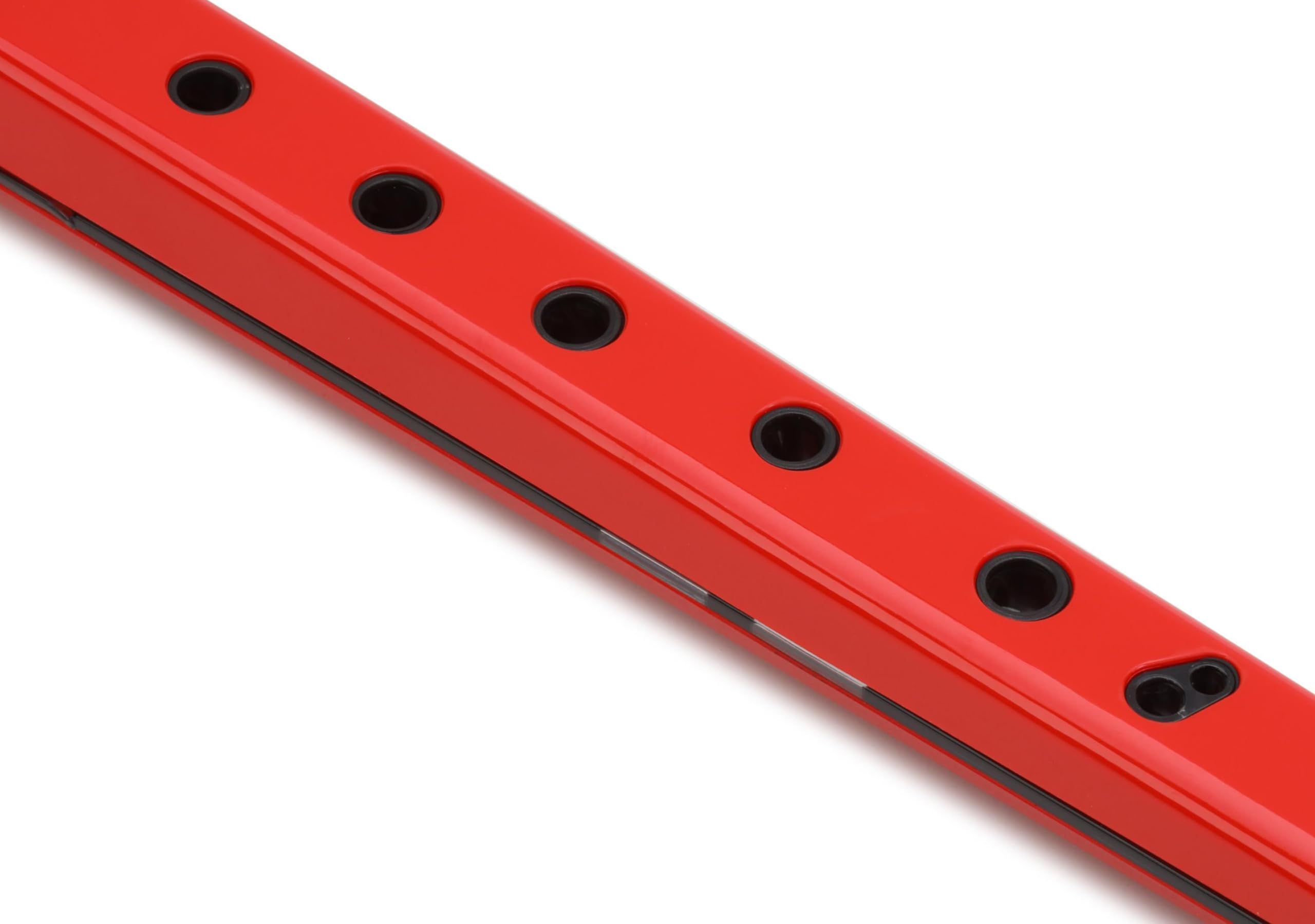 ARTinoise re.corder,flauto acustico digitale e controller MIDI wireless,App mobile 32 timbri,spartiti e esercizi su basi musicali,diteggiature personalizzabili,4 modalità di riproduzione (ROSSO)
