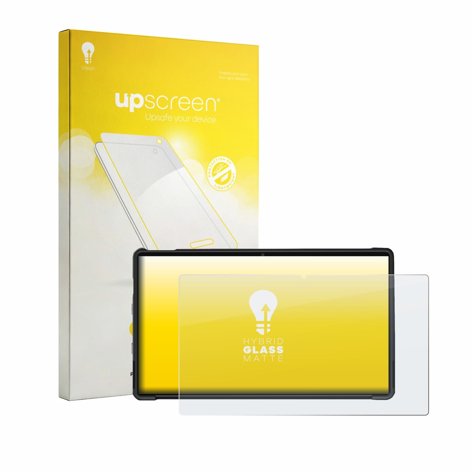 upscreen Lámina Cristales para Jumper Z3 15.4" | , Mate Protección Pantalla Made in Germany, Anti-Reflejos 9H Dureza Hybrid Tempered Glass