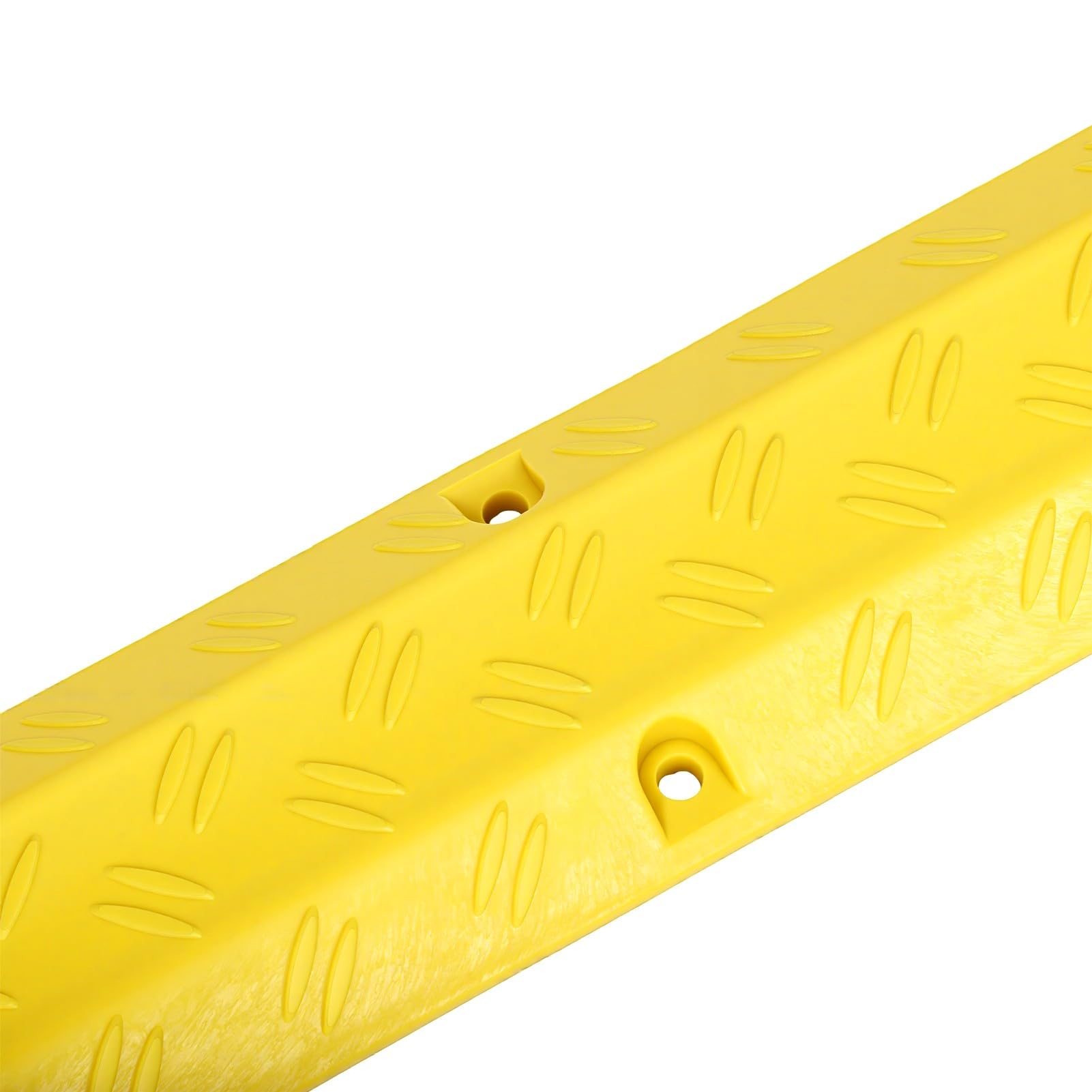 Rampa Protectora de Cables de Goma, Paquete de 2, Cubierta para Cables de Suelo de Alta Resistencia de 39,37 Pulgadas, Evita tropiezos con los Cable, para el hogar