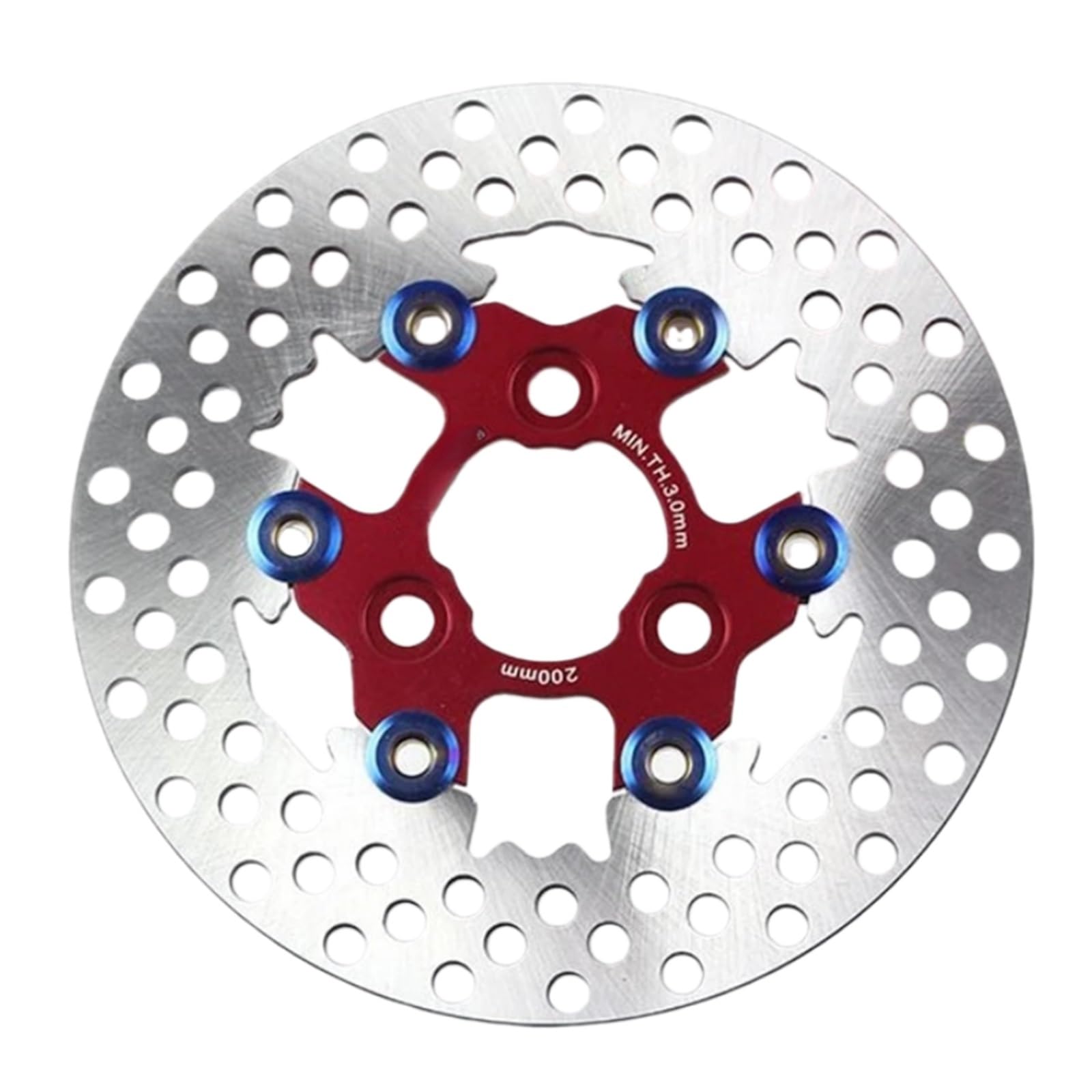 Disco freno Freno A Disco Da 200 Mm, 3 Fori, 57 Mm, 70 Mm, Pinza Flottante Per Moto, Universale, Anteriore E Posteriore, Scooter
