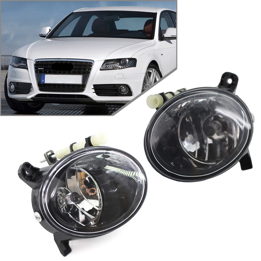 Paire Feux Anti-Brouillard Avant Pour Audi Q5 2009-2016 / A6 Avant 2009-2011 – 8T0941699B 8T0941700B – Qualité Premium Étanche