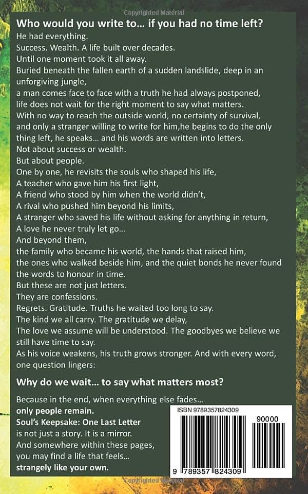 Image of Soul's Keepsake: One Last Letter
