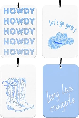 Miniatura 9 de Ambientador de Coche Retro con Lazos de Leopardo 4 Piezas, Accesorios de Coche con Estampado de Guepardo Bola 8 de la Suerte para Interior, Lazos de