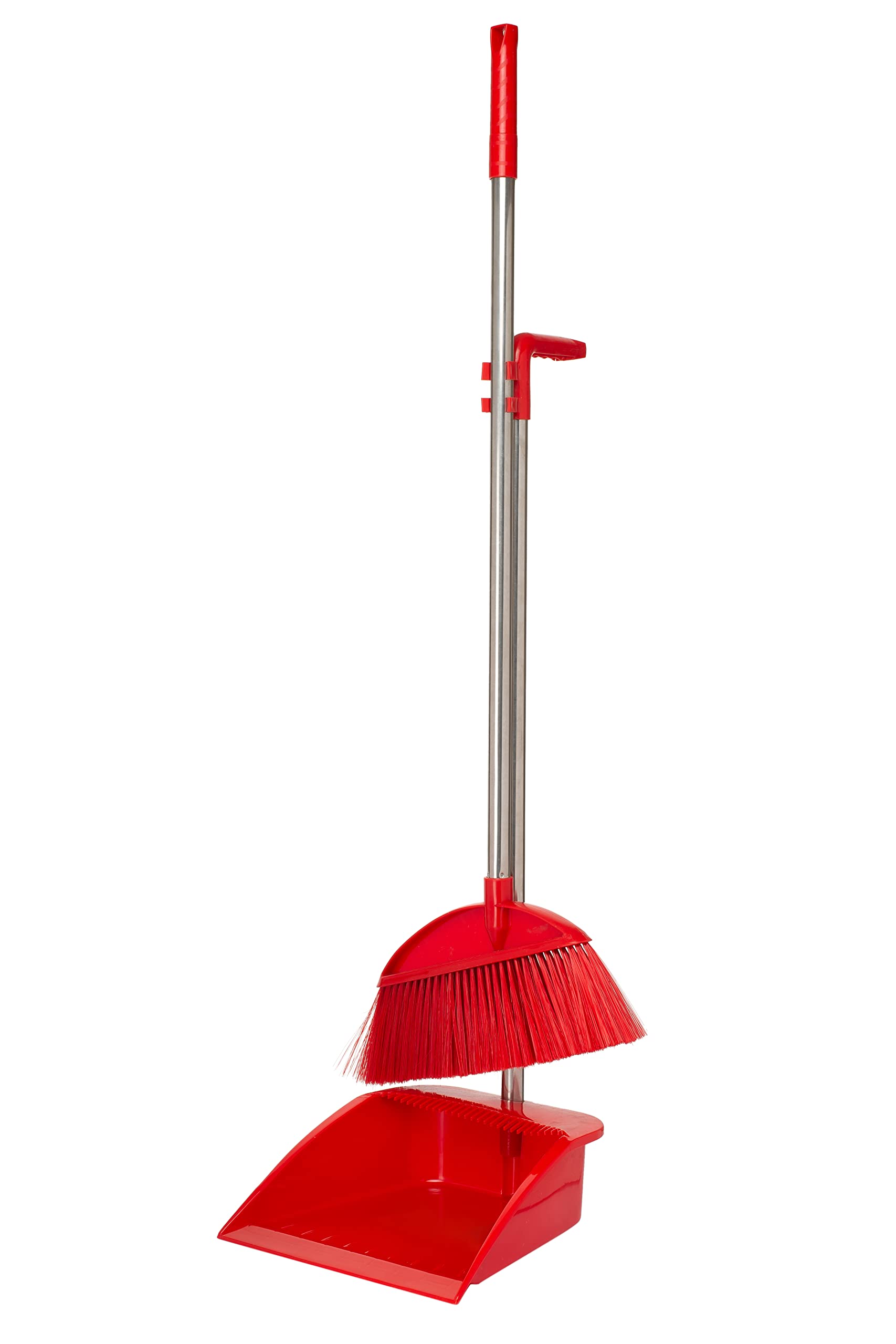 IMUU Broom and Dustpan Set for Home - Premium Long Handled Broom Dustpan Combo - Upright Standing Lobby Broom and Dust Pan Brush w/Handle - Great Edge, Lightweight and Robust (Pattern_5) (B0BNNWJBRK) Amazon Price History, Amazon Price Tracker