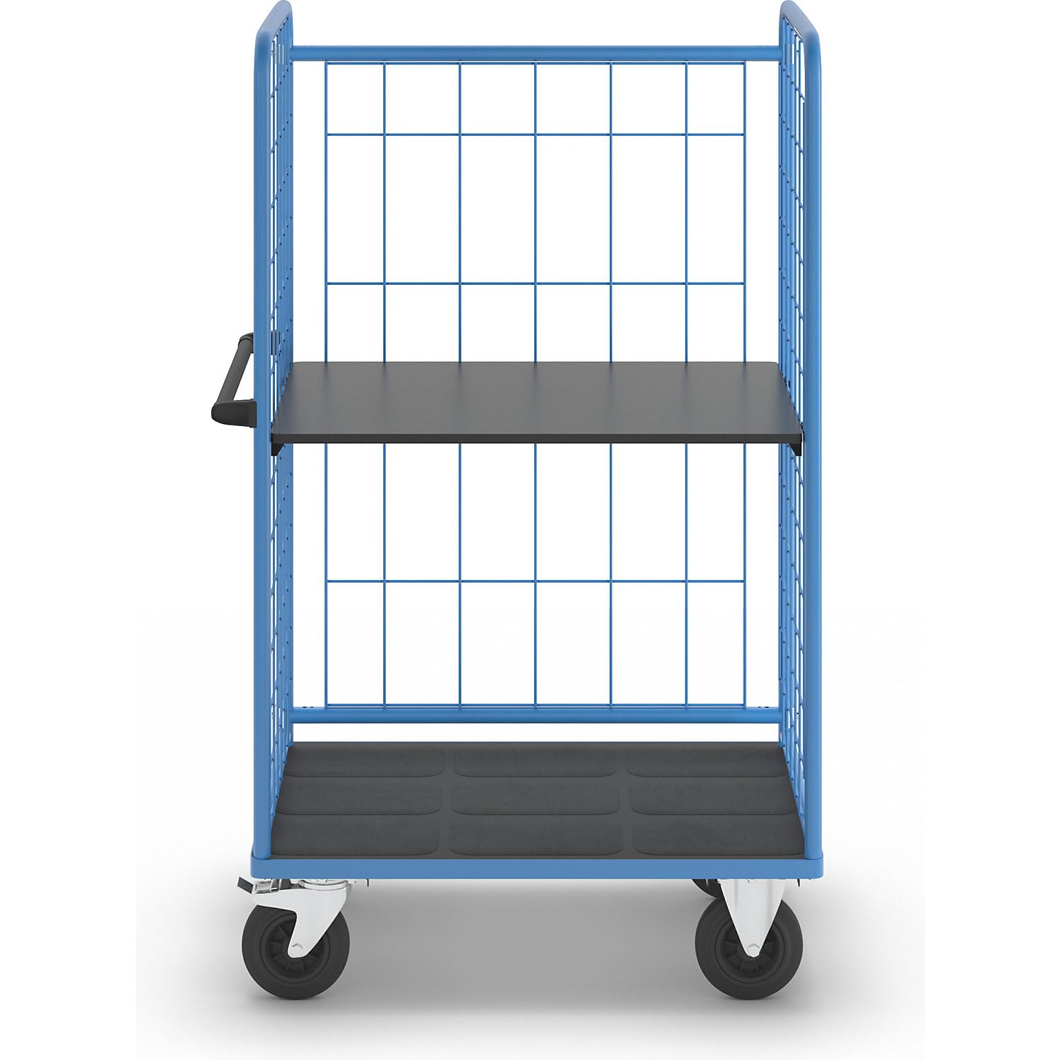 eurokraft Pro | Chariot à tablettes à Trois côtés grillagés