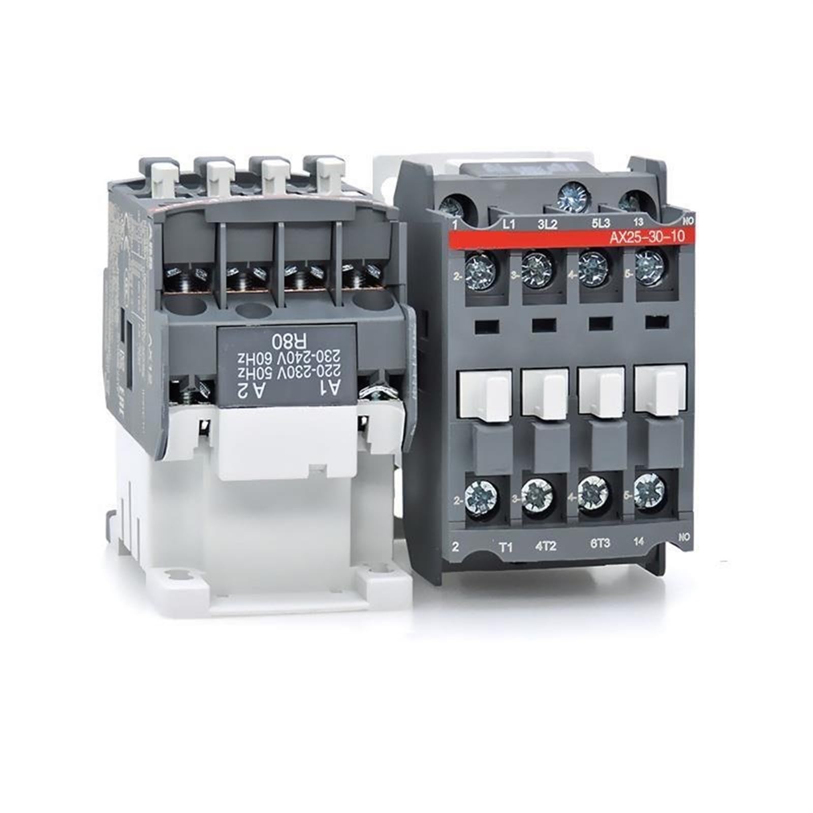 LKPEHTAGN AX25-30-10 AX25-30-01 25A 3P AC Contactor Coil Voltage AC220V AC110V AC24V AC380V 1Pcs