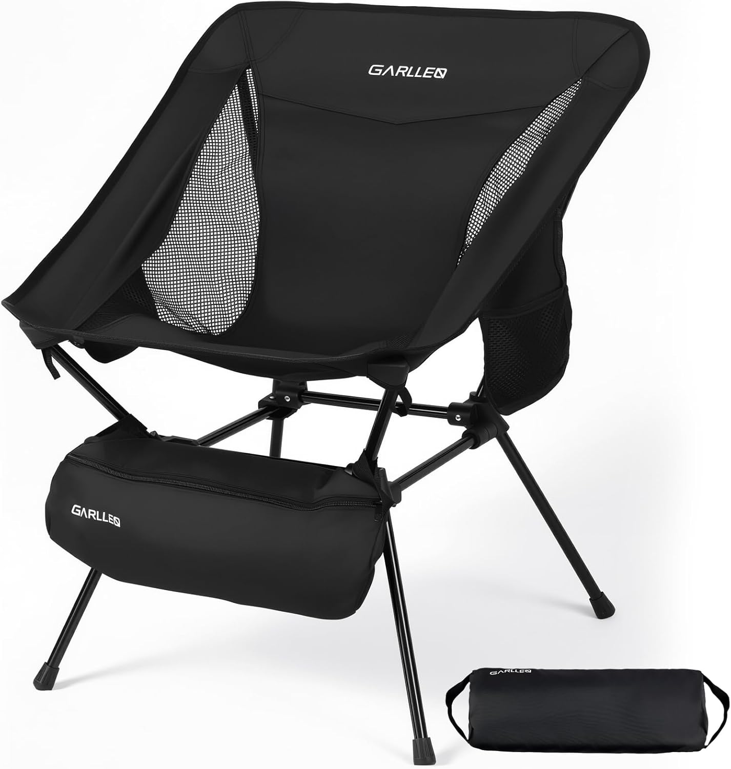 Lightweight Camping Chair β 100KG Capacity, Foldable with Side Pockets Lightweight Camping Chair β 100KG Capacity, Foldable with Side Pockets