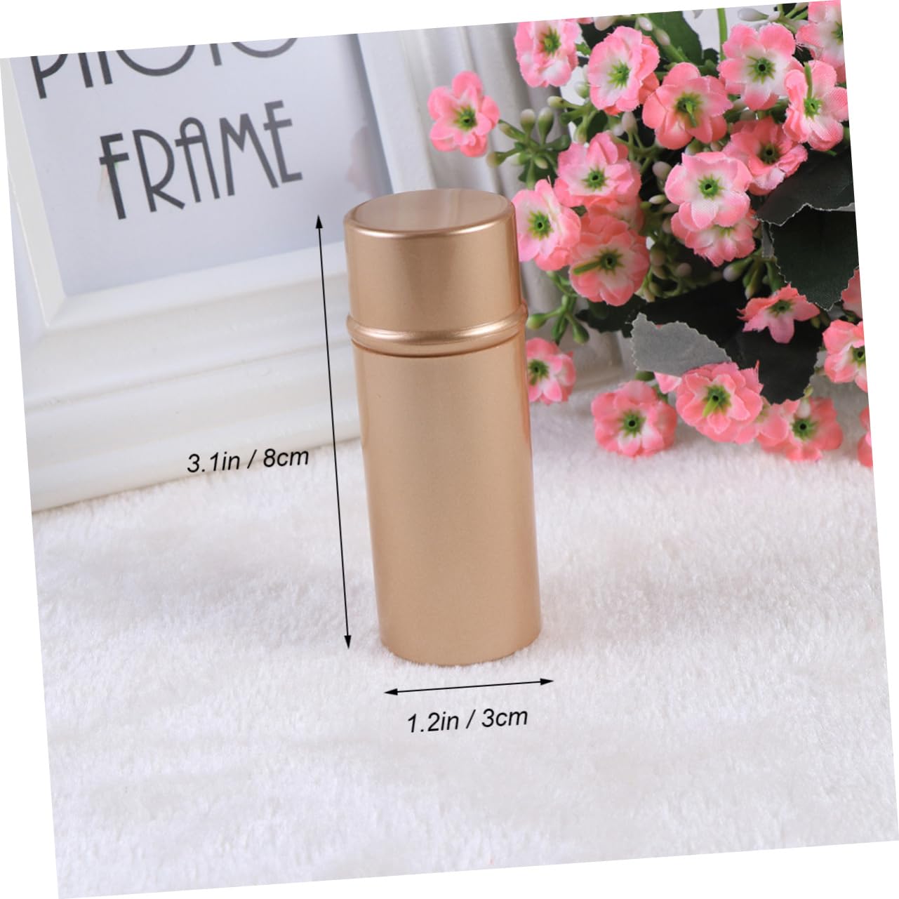 Mikinona Mini Blush Brush for Cheeks Portable Foundation Brush Soft and Dense Bristles for Airbrushed Finish Makeup Brush Set