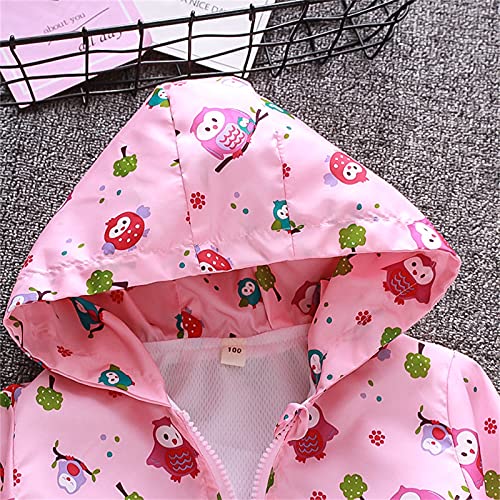 Kids Boys Girls Waterproof Raincoat Jacket Lightweight Fall Outdoor Windbreaker Hooded Zip Lined Warm Packable2
