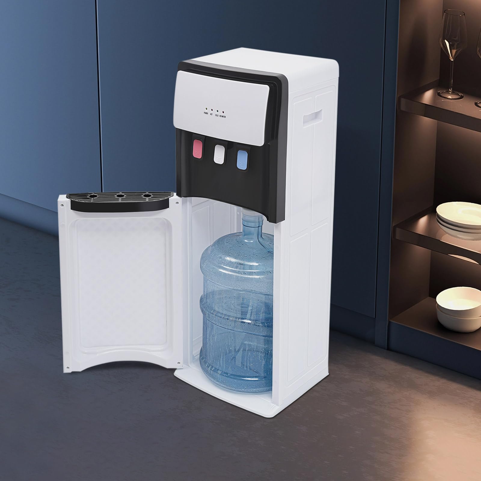 Distributore di acqua verticale Caricamento a Basso Caldo Freddo Montato Riscaldamento Scrivania Bere Refrigeratori Fontana Fredda Mediazione Elettrica Istantanea Acqua Macchina Dispenser