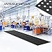 ROVSUN Rubber Floor Mat with Holes, 3x10 FT Hollow Large Mat Roll, Anti-Fatigue/Non-Slip Drainage Mat, for Industrial Kitchen Restaurant Bar Bathroom, Indoor/Outdoor Cushion