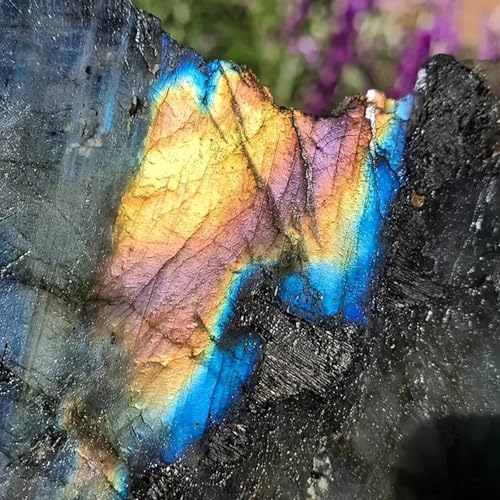 Labradorite en cristal brut idée cadeau originale pour anniversaire