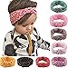 ZHW Baby Girl Newest Turban Headband Head Wrap Knotted Hair Band 8 pack
