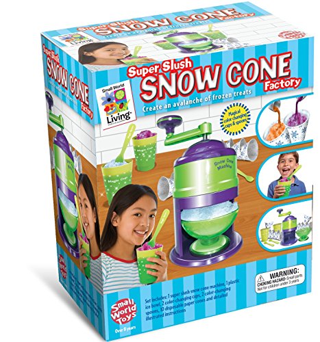 Small World Toys Living - Super Slush Snow Cone Factory