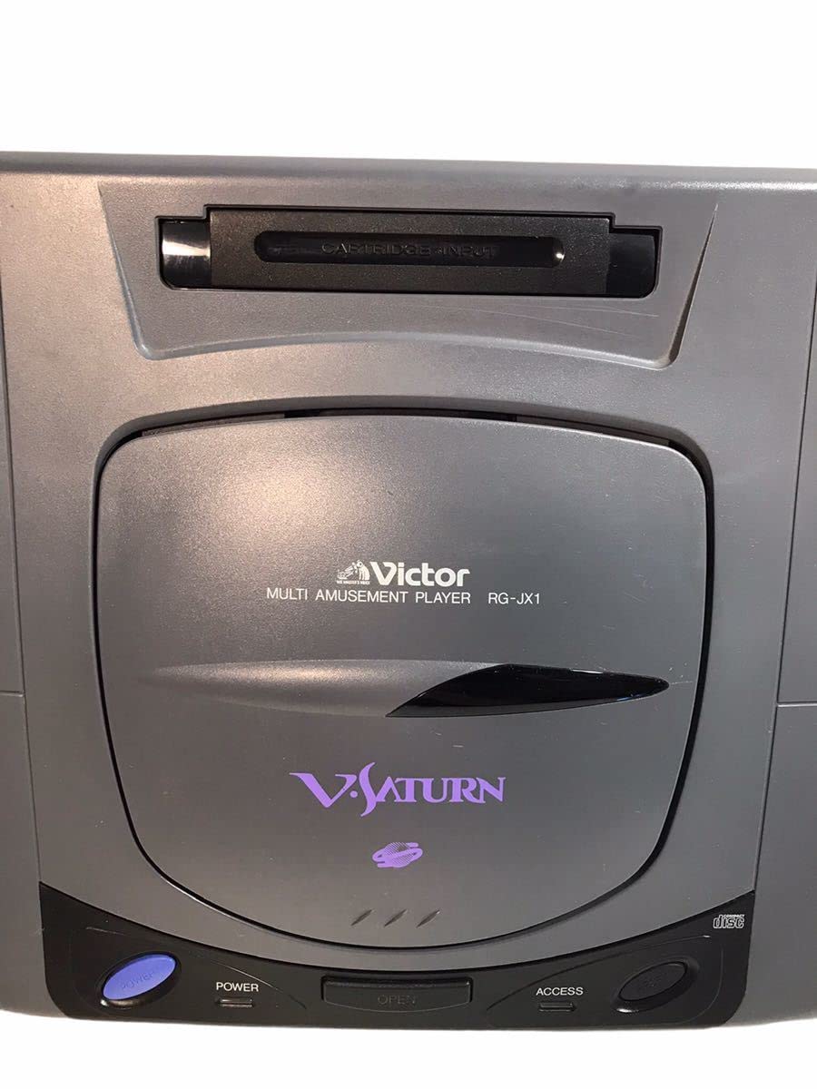 Vサターン】 本体・ソフト4本セット Victor・JVC RG-JX1 Amazon | V