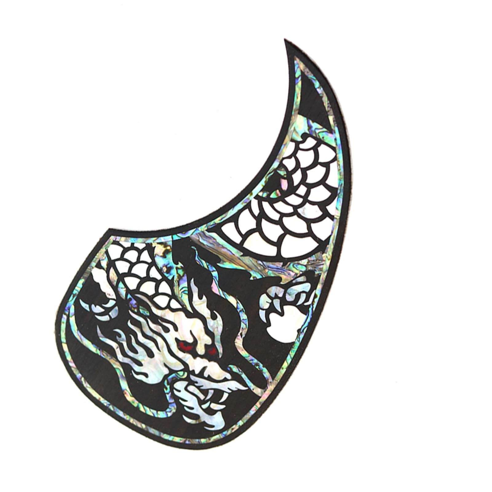 Pickguard do gitary akustycznej dla początkujących Drewniana płytka ochronna do gitary akustycznej akcesorium do instrumentu dekoracja