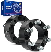 Vista 211 de KAX Espaciadores de rueda de 4 x 4 de 1 pulgada para Trail Boss 330, espaciadores de 4 lengüetas con orificio de cubo de 2.323 in de 1/2 pulgada x