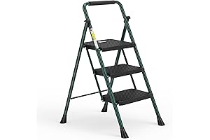 HBTower 3-Step Kitchen Step Ladder