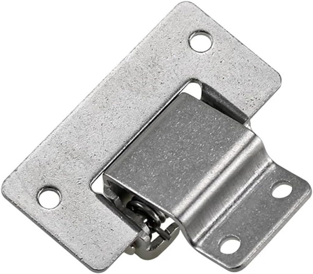 Spring Hinge Rotates 90 Degrees to Automatically Reset and Close Stainless Steel Electric Cabinet Door Hinge