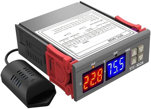 STC-3028 AC 110V-220V Temperature and Humidity Controller